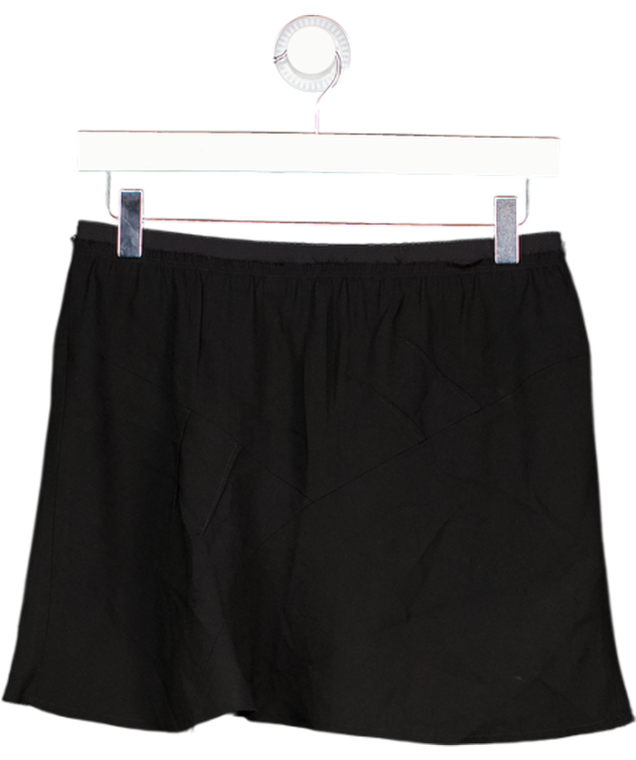 Étoile Isabel Marant Black Seam Detail Mini Skirt Fr36 UK 8