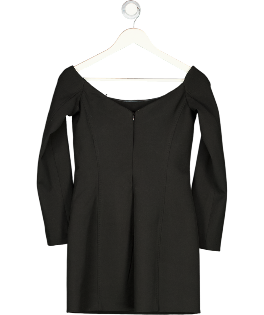 ZARA Black Off The Shoulder Fitted Mini Dress UK S Reliked ZARA Black Off The Shoulder Fitted Mini Dress UK S Reliked