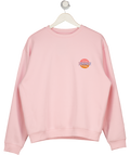 SPACE NK Baby Pink "summer Society" Sweatshirt UK M