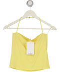 Pull&Bear Yellow Halterneck Bandeau Top UK S