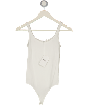 WOLFORD White Jamaika Stretch-jersey Bodysuit UK S