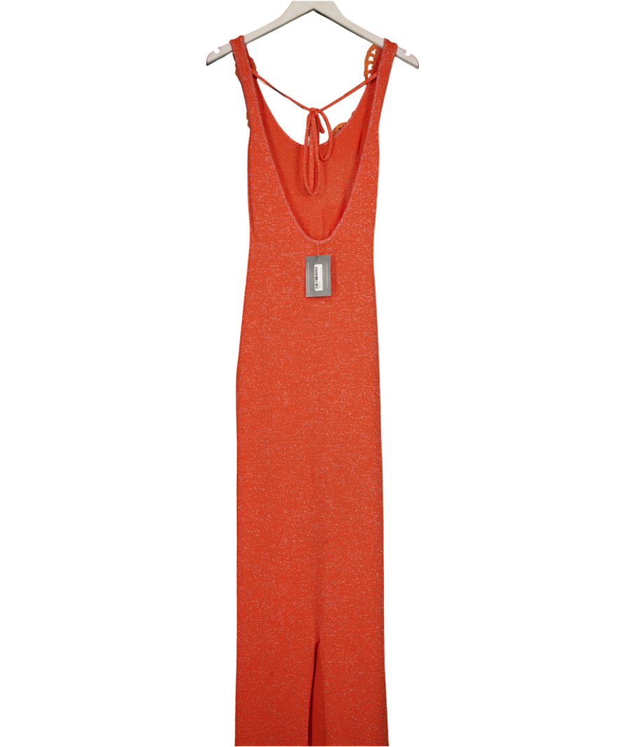 Wanderdoll Orange Eden Maxi Dress UK S