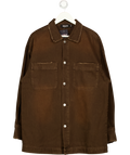 SER.OY.A Chocolate Brown Storme Relaxed Shacket UK M/L