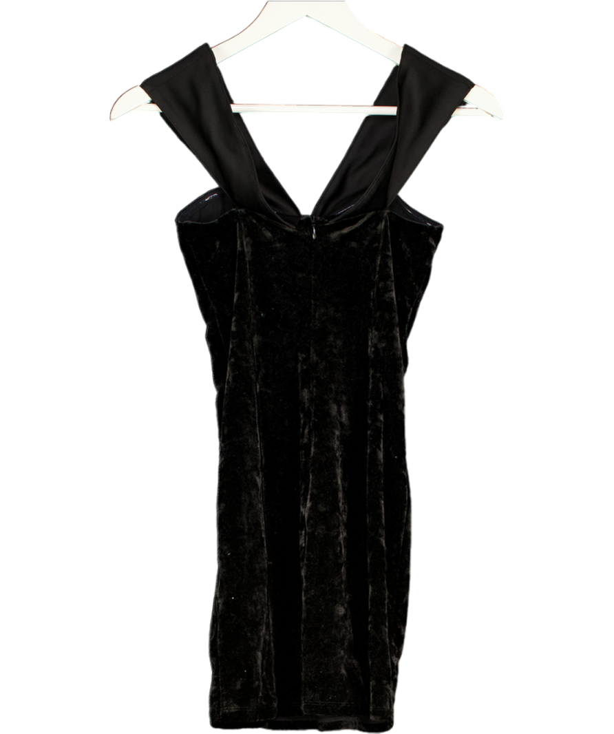 White Fox Black Let's Get Loud Off Shoulder Mini Dress UK XS