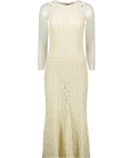 MY BEST FRIENDS Cream Lace Maxi Dress UK 8