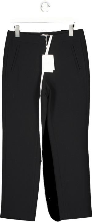 AAVELLE Black Classic Tailored Trousers UK M