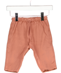 CARAMEL BABY & CHILD Orange Cotton Drawstring Trousers 0-3 Months