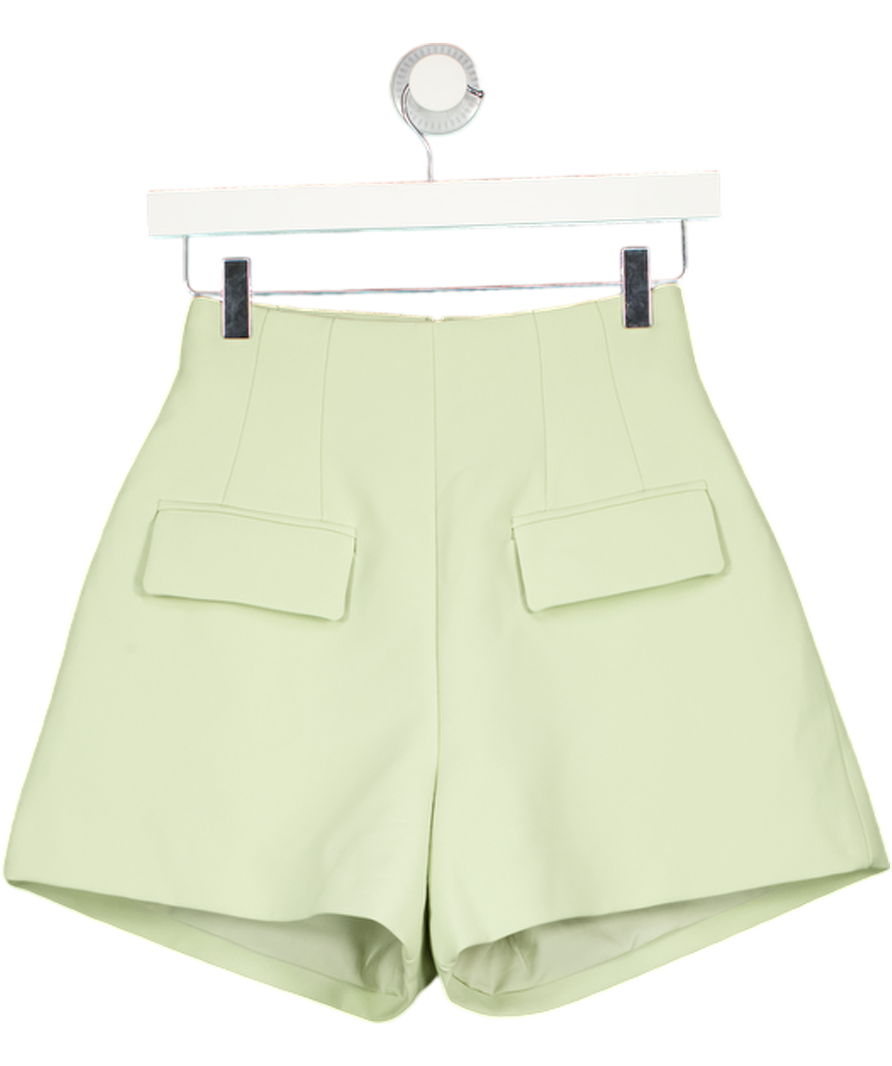 ODDMUSE Pistachio Green Structured Shorts UK XS