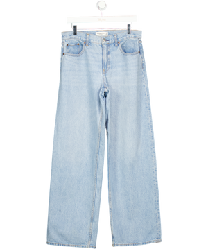 Abercrombie & Fitch Blue Low Rise Ultra Loose Jeans - Long Length W27