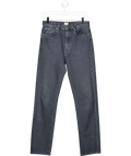 Totême Grey High Waist Slim Leg Jeans L32 W27