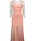HELLOMOLLY Chic Whispers Maxi Dress Pink UK XS