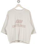 eme studios White Oversized T-shirt UK M
