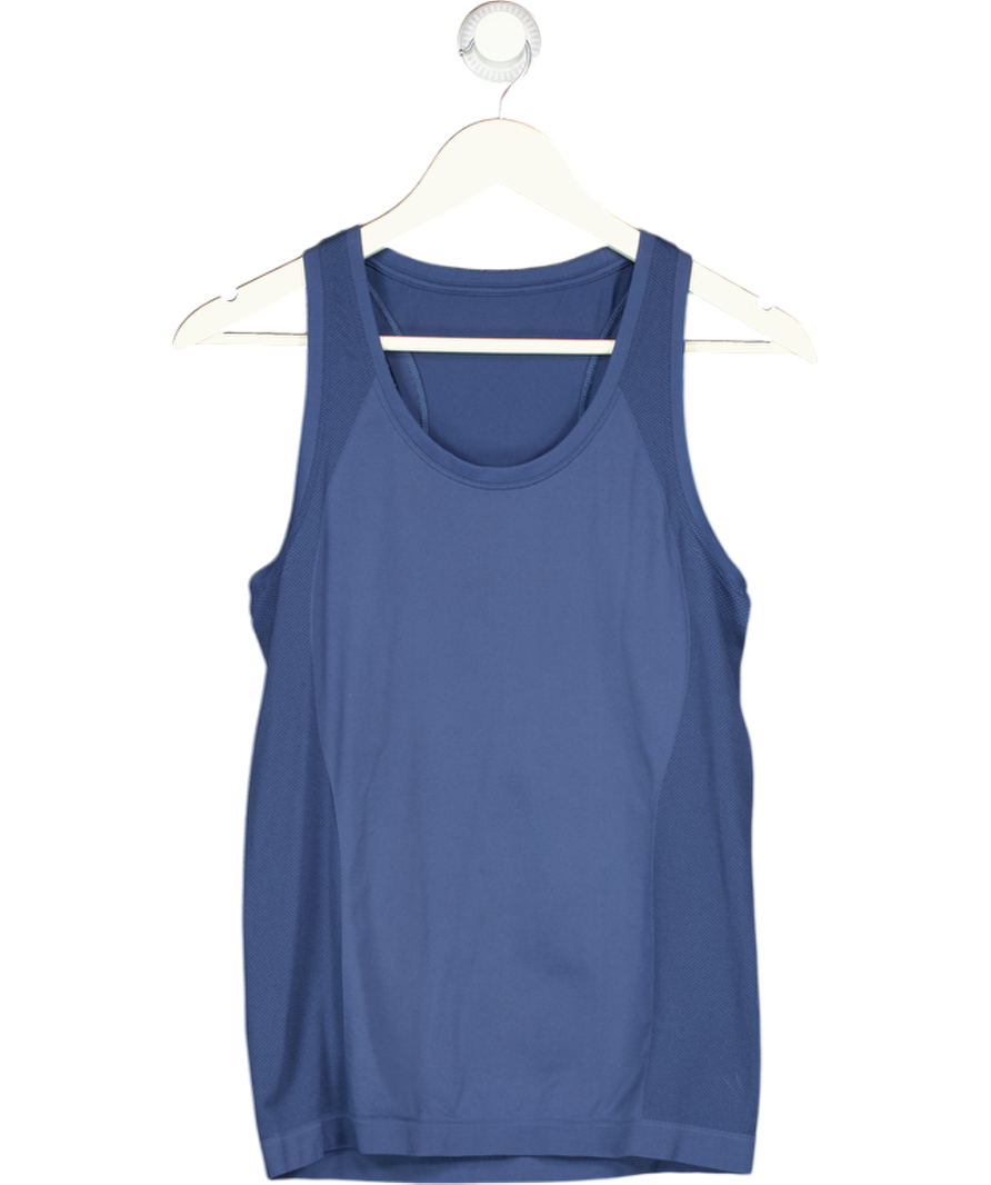 SWEATY BETTY Blue Vest Top UK M