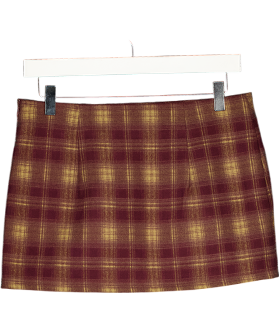 Noughts & Kisses Red Mini Skirt UK XS