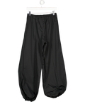 ZARA Black Balloon Leg Trousers UK XS