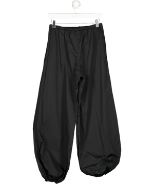 ZARA Black Balloon Leg Trousers UK XS
