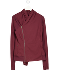 LULULEMON Burgundy Red Bhakti Yoga Jacket Us10 UK 14