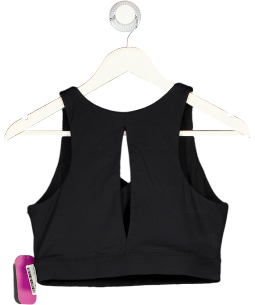 SCRAMBLE Hearts Sports Bra – Black UK M