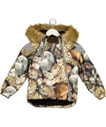 MOLO Brown Sleeping Cubs Ski Jacket 122cm 7 Years