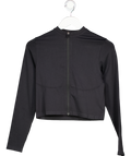 gymshark Black Everyday Seamless Zip Tracktop UK M