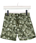 SUNUVA Green Butterfly And Floral Print Drawstring  Swimshorts 3 Years