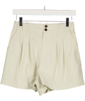 VARLEY Beige Tansy Woven Shorts UK XS