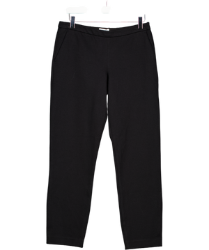 SUNSPEL Black Cotton Twill Tapered Trouser UK S