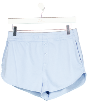 Primark Blue Detail Cotton Rich Shorts UK XS