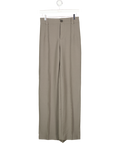 ZARA Grey Full Length High Waist  Trousers UK XS