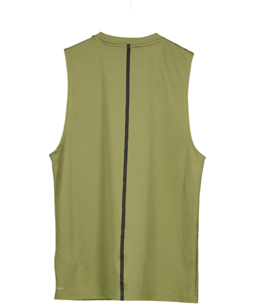 Puma Green Camo Training Vest UK M