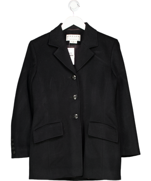 Jaeger Black Wool Blazer UK 10