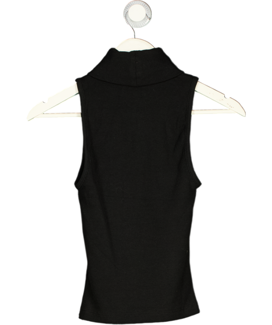 KOOKAI Black Callie Tank Top UK 8