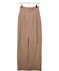Karen Millen Pink Lamb Leather Pencil Skirt UK 6