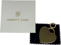 Abbott Lyon 18k Gold Plated Heart Shaped Charm - Reliked