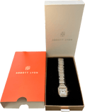 Abbott Lyon Essence Two Tone 23 Mini Square Watch - Reliked