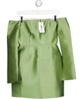Oddmuse Green Ultimate Muse Tulip Skirt Mini Dress UK XS