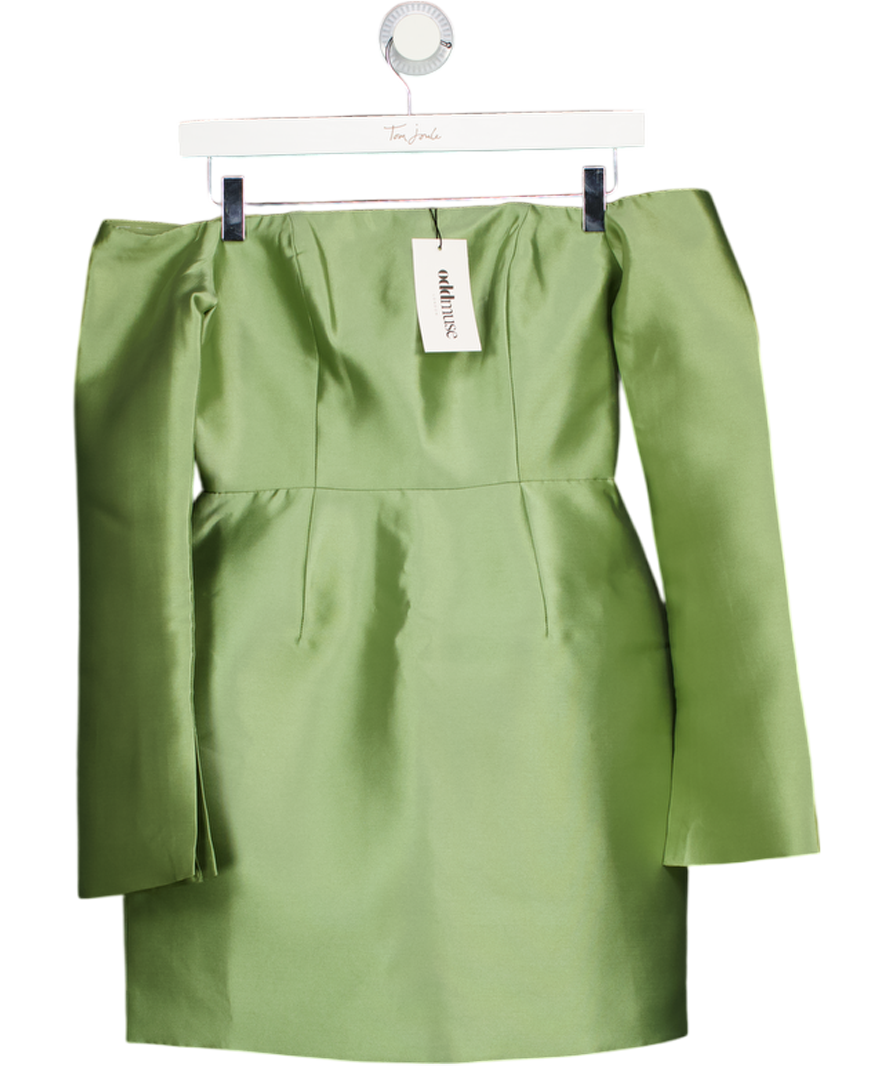 Oddmuse Green Ultimate Muse Tulip Skirt Mini Dress UK XS