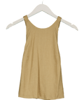 Abercrombie & Fitch Beige Linen Open Back Top UK XS - Reliked