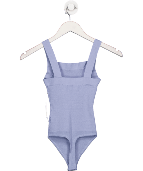 Abercrombie & Fitch Blue Kit Square Neck Bodysuit UK XXS - Reliked