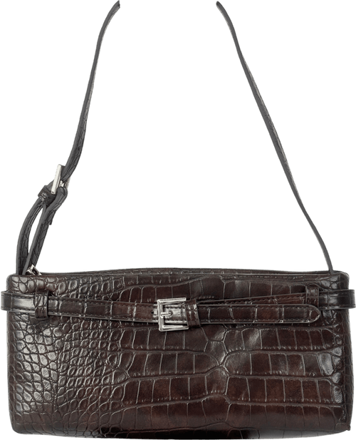 Abercrombie & Fitch Brown Belted Shoulder Bag - Reliked