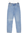 Abercrombie & Fitch Mid Blue Curve Love High Rise Mom Jean W24 - Reliked