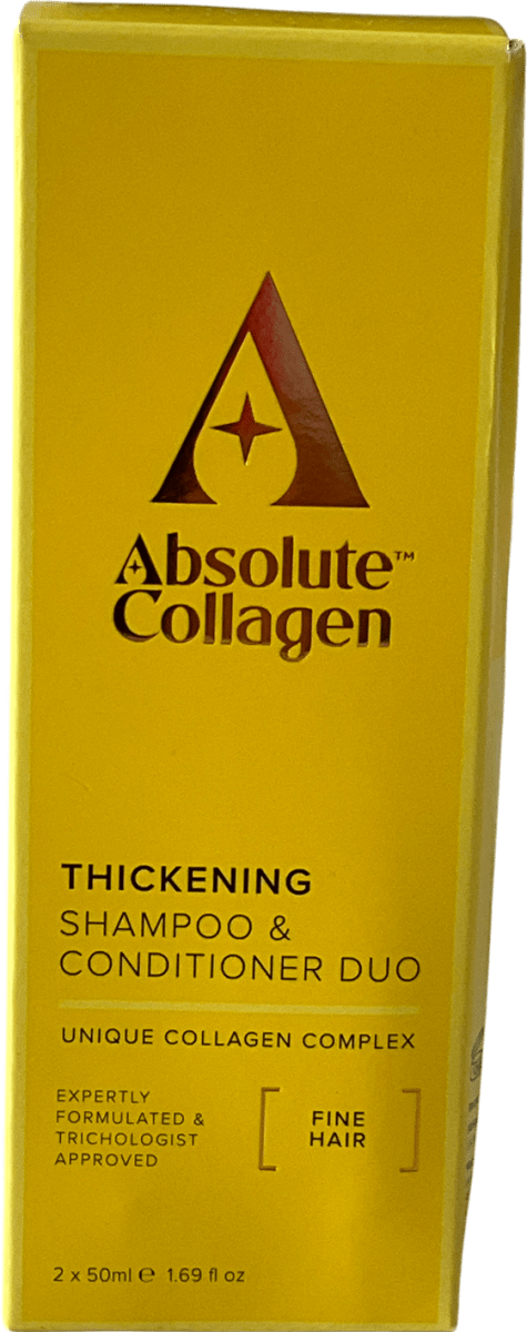 absolute Collagen Complex Hair Thickening Shampoo & Conditioner Duo X2 50ml - Reliked