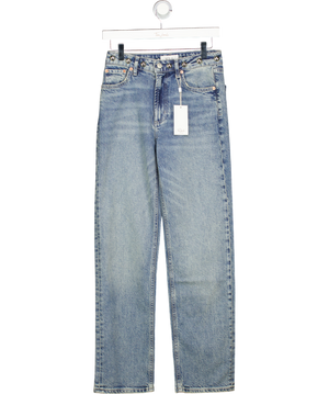 Rails Blue Topanga Straight Leg Studded Waistband Jeans W25