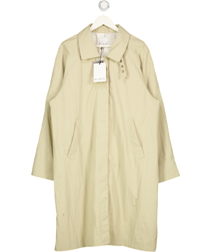 Rowie Cream Marlow Classic Trench Coat UK XL