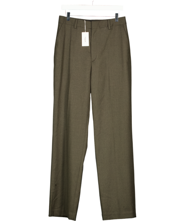 FILIPPA K Oak Brown Cara Flannel Trousers Sz40 UK 14