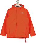 THE NORTH FACE Fluro Orange Snow Quest Ski Jacket UK L