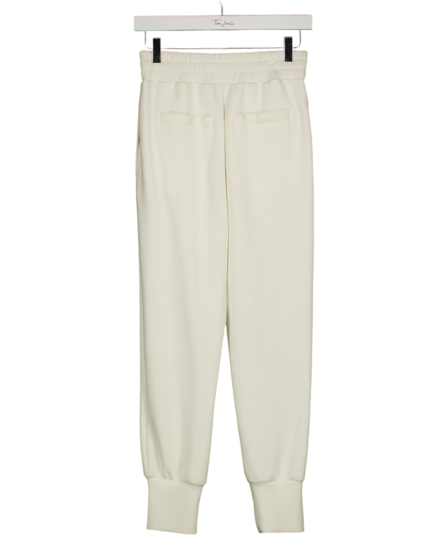 VARLEY Cream Doublesoft Slim Cuff 25 Pant Joggers UK XS