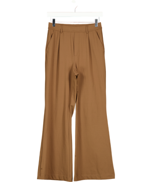 HALARA Brown Flex Wide Leg Trouser UK XS