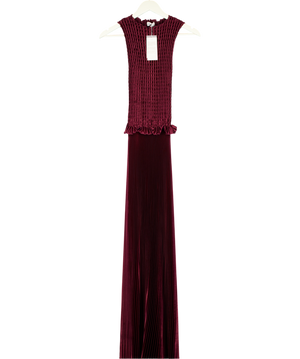 L'IDEE Bowery Gown - Wine Red UK 6