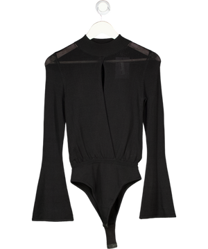HOUSE OF CB Lois Black Keyhole Bodysuit UK XS